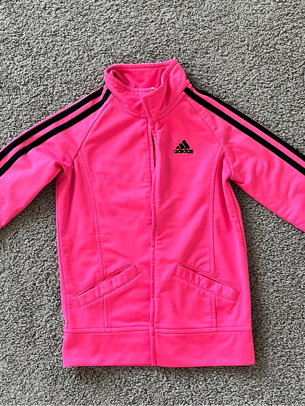 Adidas zipper jacket - size 6